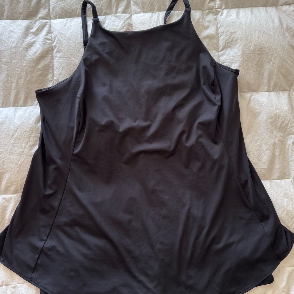 Old Navy Gray Relaxed Camisole Mini Dress